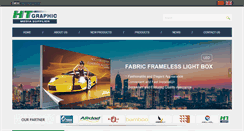 Desktop Screenshot of ht-graphic.com