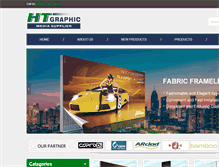 Tablet Screenshot of ht-graphic.com